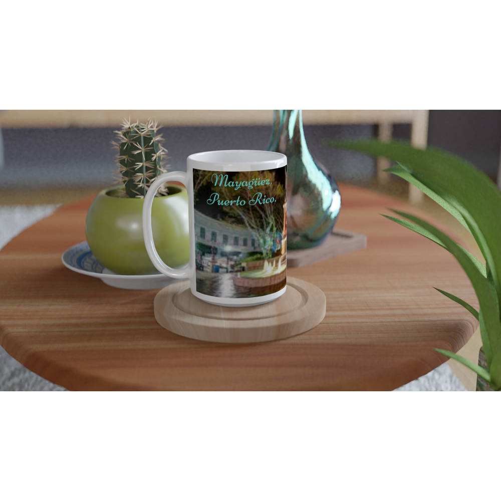 White 15oz Ceramic Mug