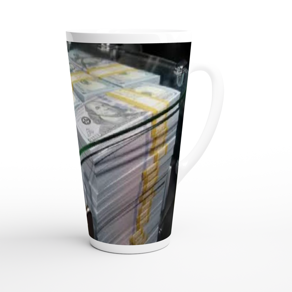 White Latte 17oz Ceramic Mug