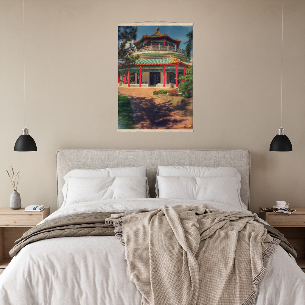 Classic Semi-Glossy Paper Poster with Hanger