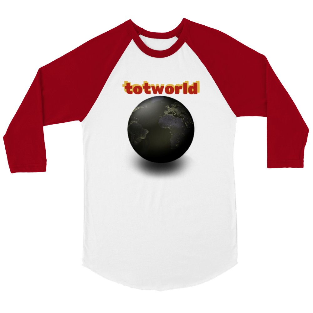 Unisex 3/4 sleeve Raglan T-shirt