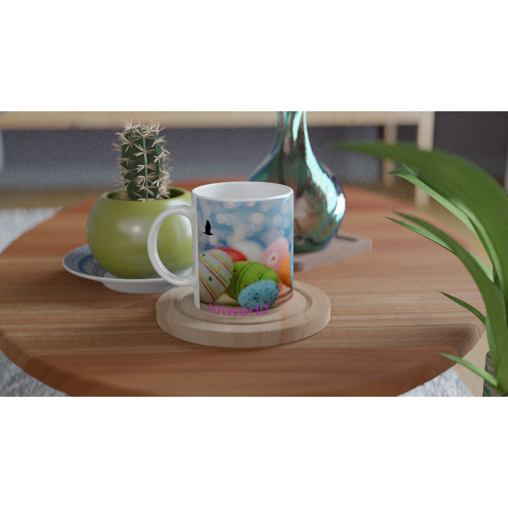 White 11oz Ceramic Mug