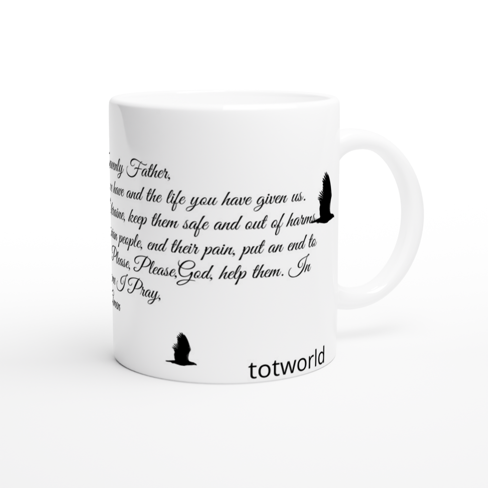 White 11oz Ceramic Mug