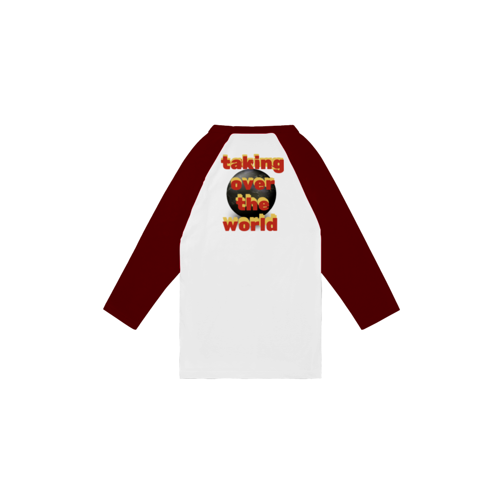 Unisex 3/4 sleeve Raglan T-shirt