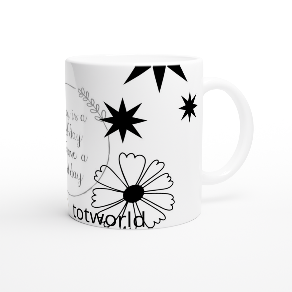White 11oz Ceramic Mug