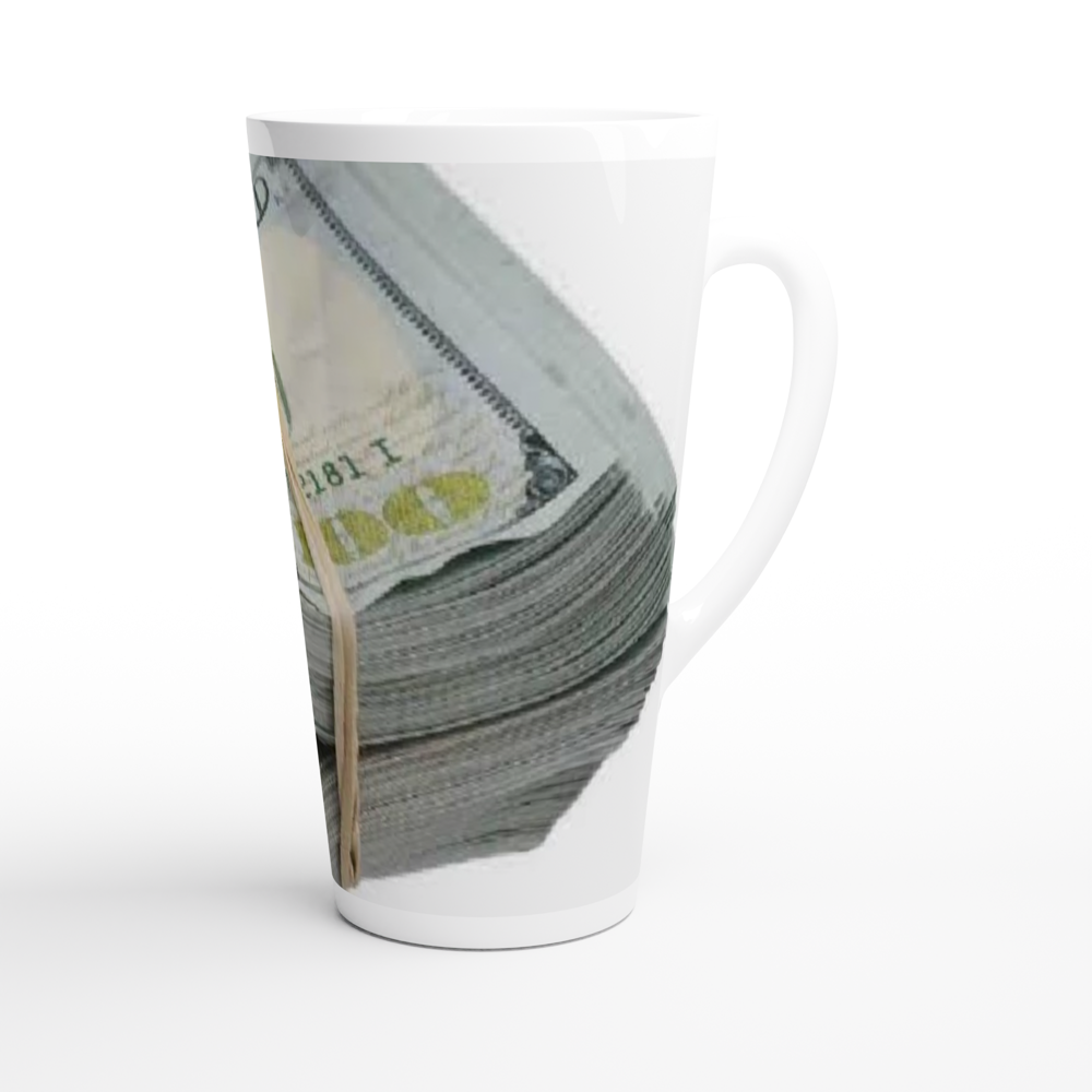 White Latte 17oz Ceramic Mug
