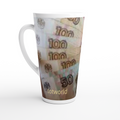 White Latte 17oz Ceramic Mug