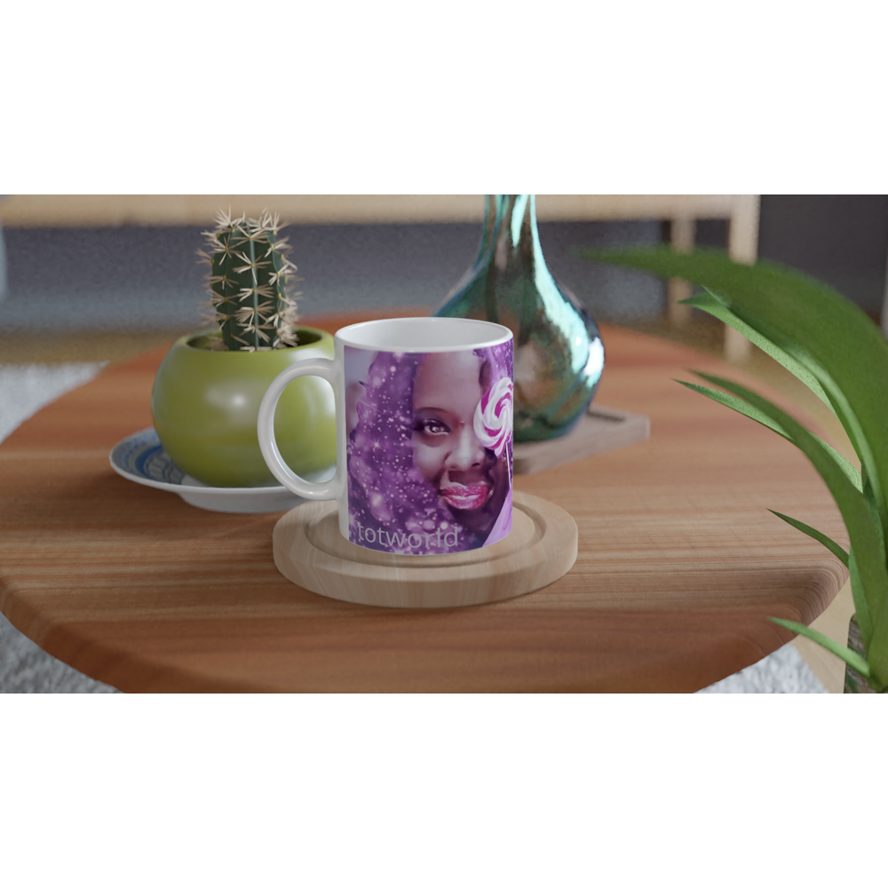 White 11oz Ceramic Mug