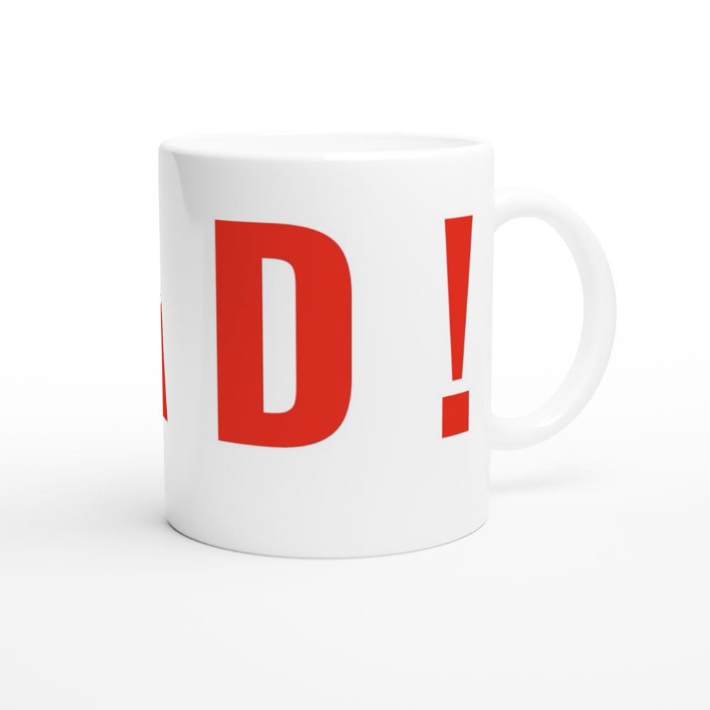 White 11oz Ceramic Mug
