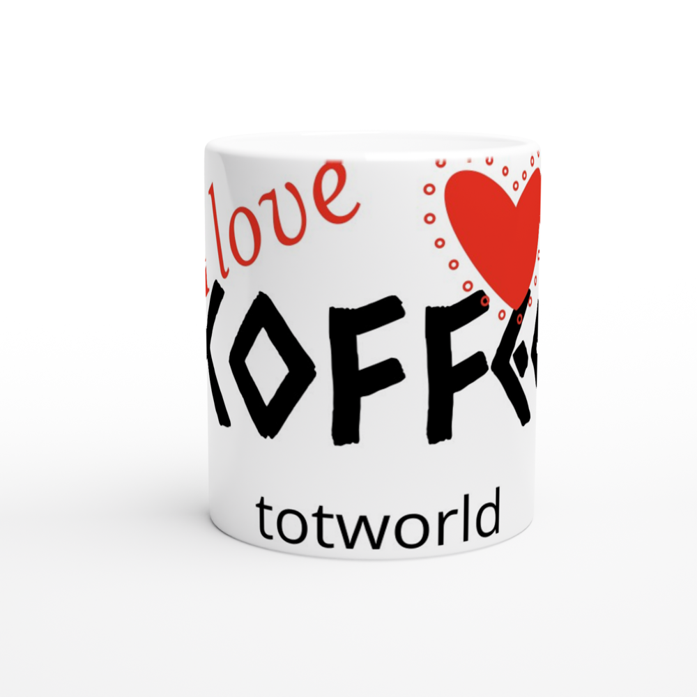White 11oz Ceramic Mug