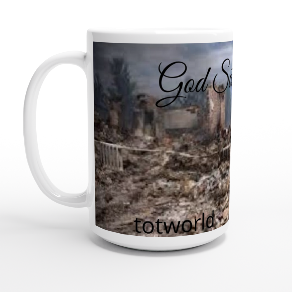 White 15oz Ceramic Mug