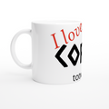 White 11oz Ceramic Mug