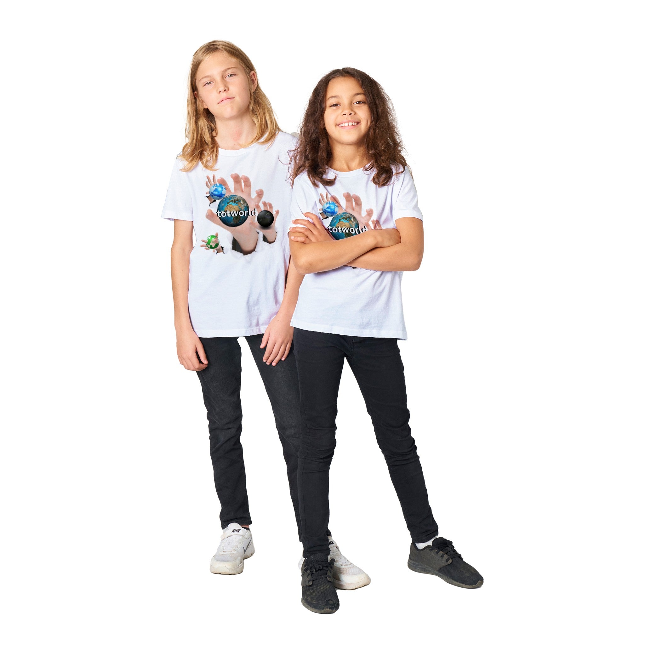 Organic Kids Crewneck T-shirt