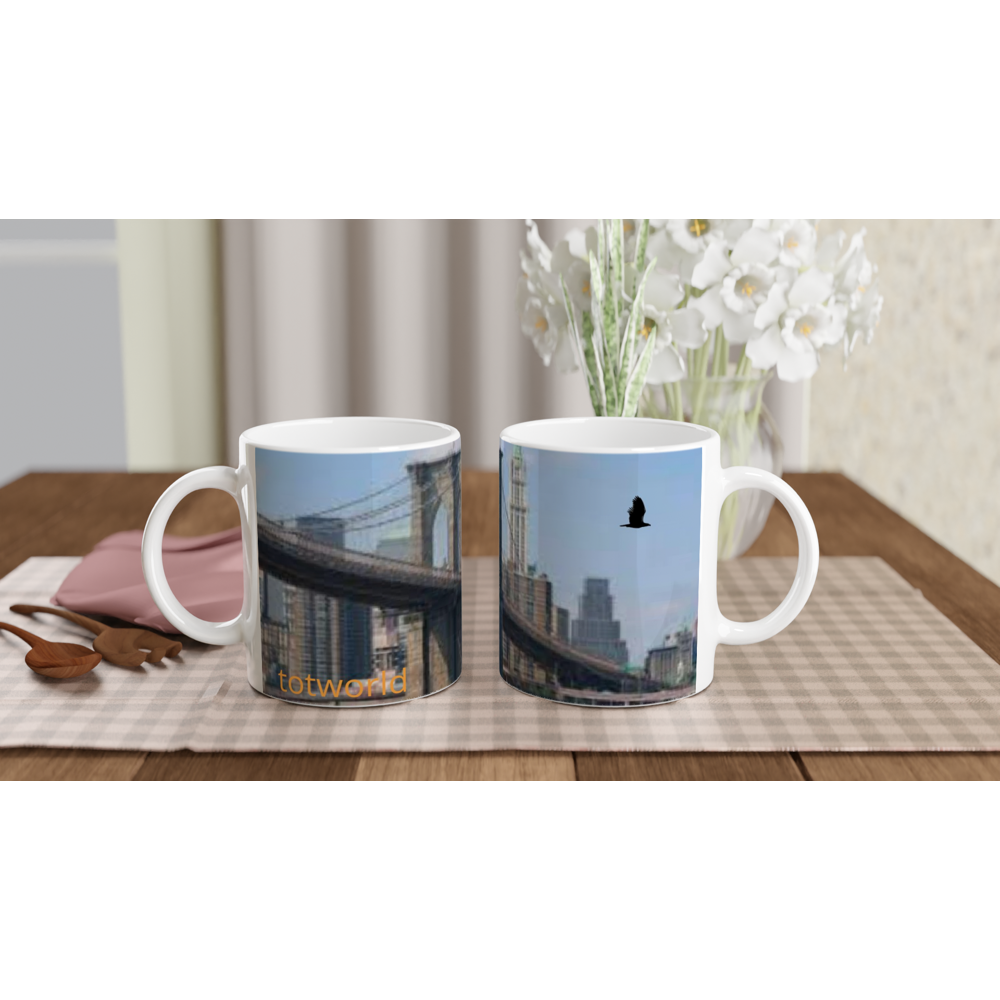 White 11oz Ceramic Mug