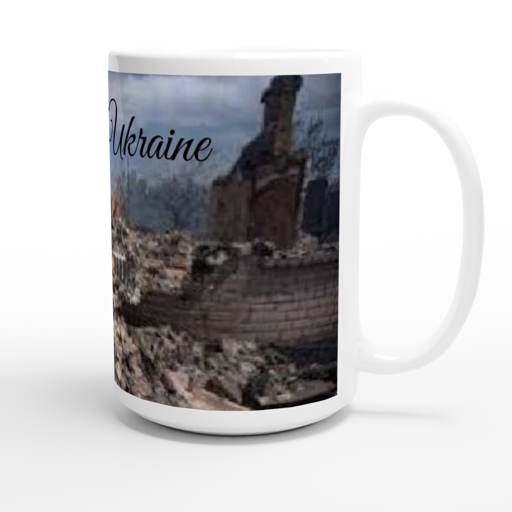 White 15oz Ceramic Mug