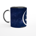 White 11oz Ceramic Mug with Color Inside