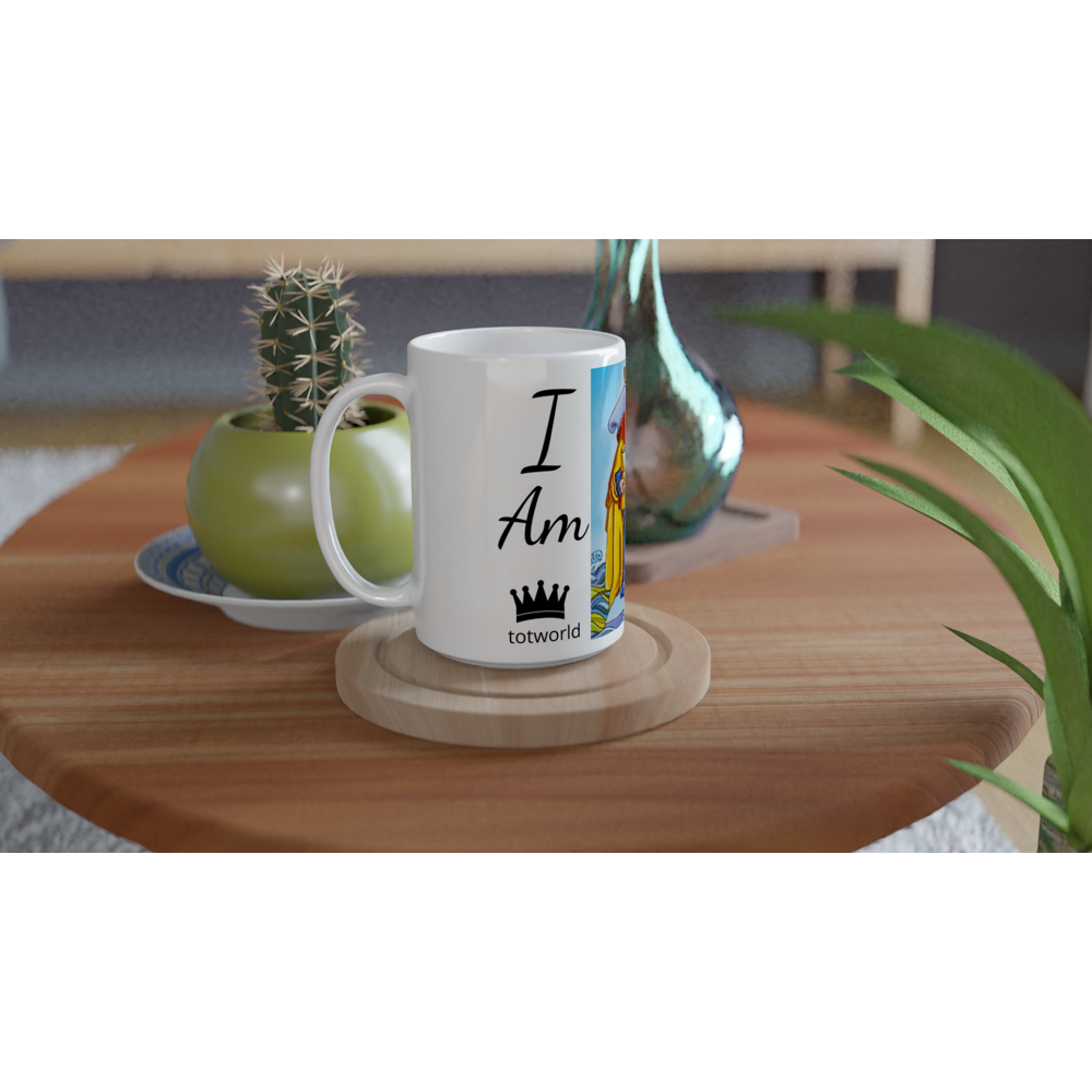 White 15oz Ceramic Mug