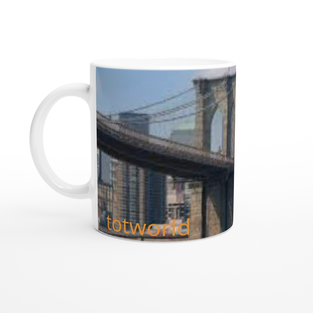 White 11oz Ceramic Mug