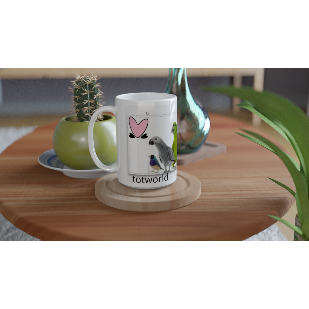 White 15oz Ceramic Mug