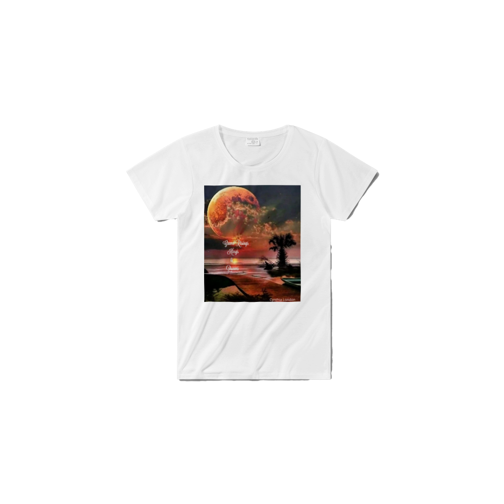 Polycotton Womens Crewneck T-shirt