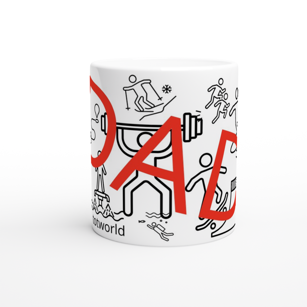 White 11oz Ceramic Mug