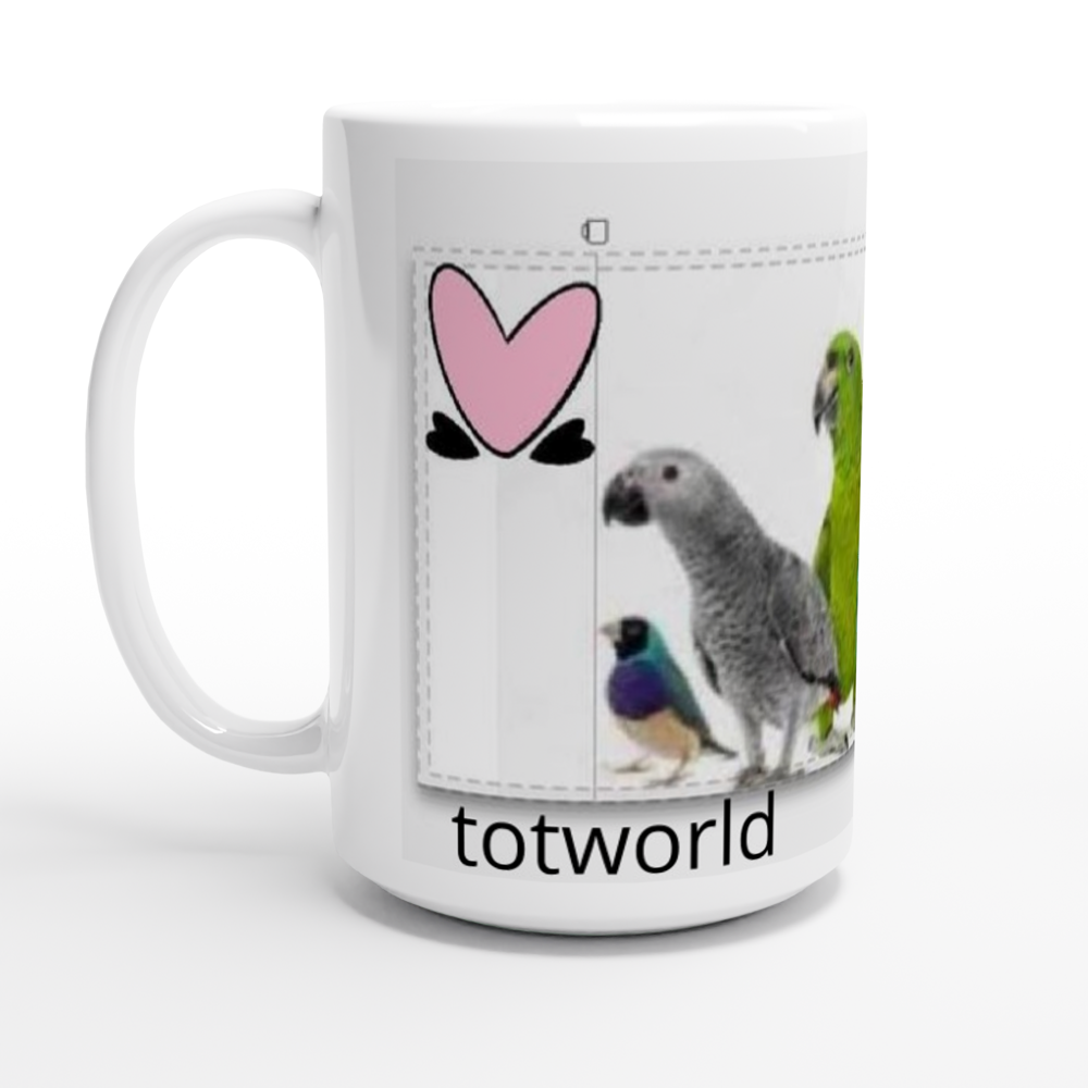 White 15oz Ceramic Mug