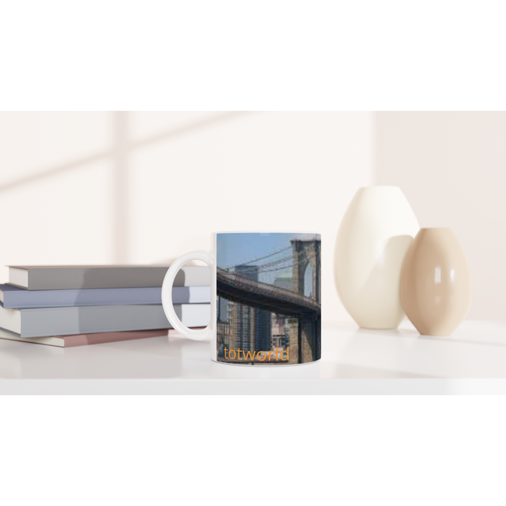 White 11oz Ceramic Mug