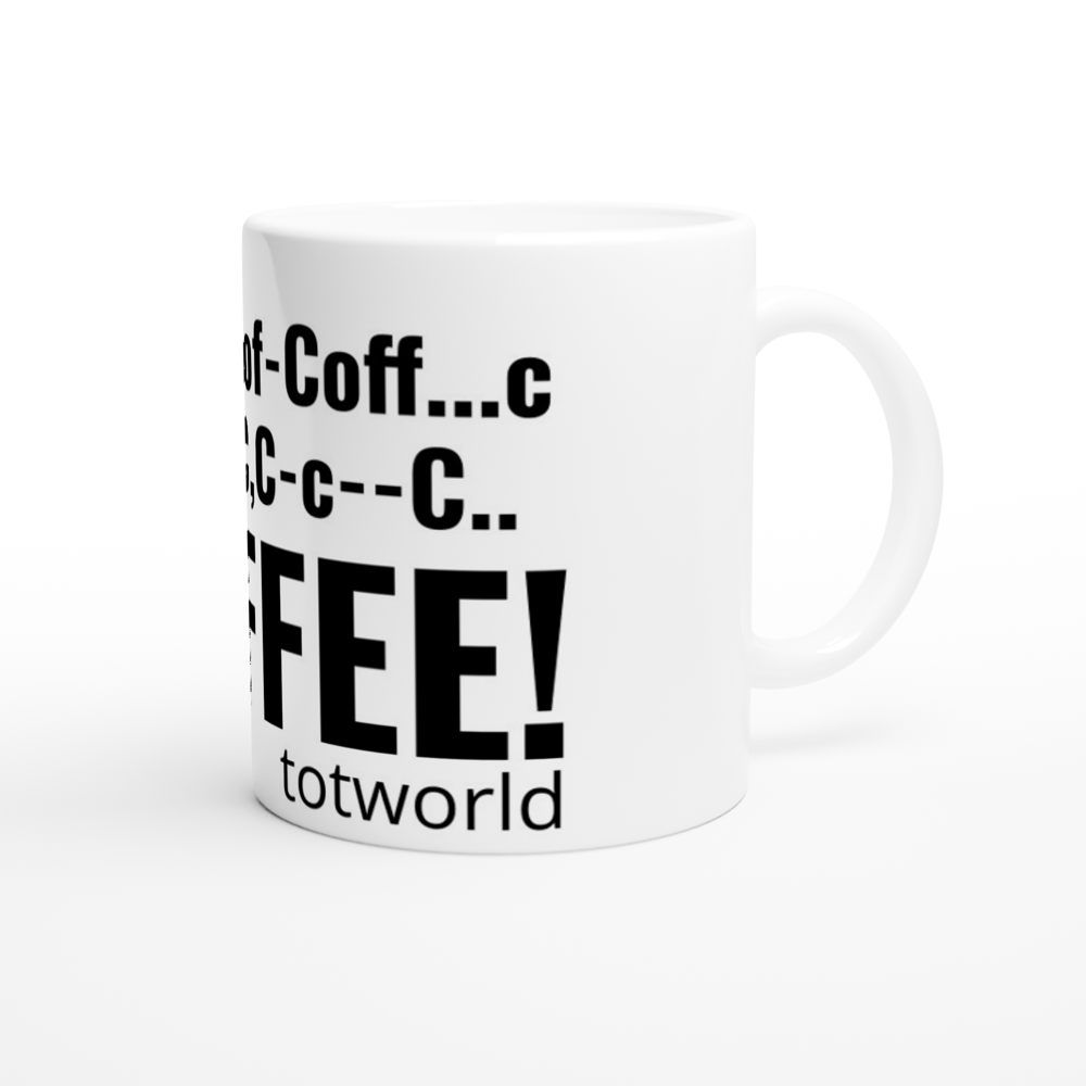 White 11oz Ceramic Mug