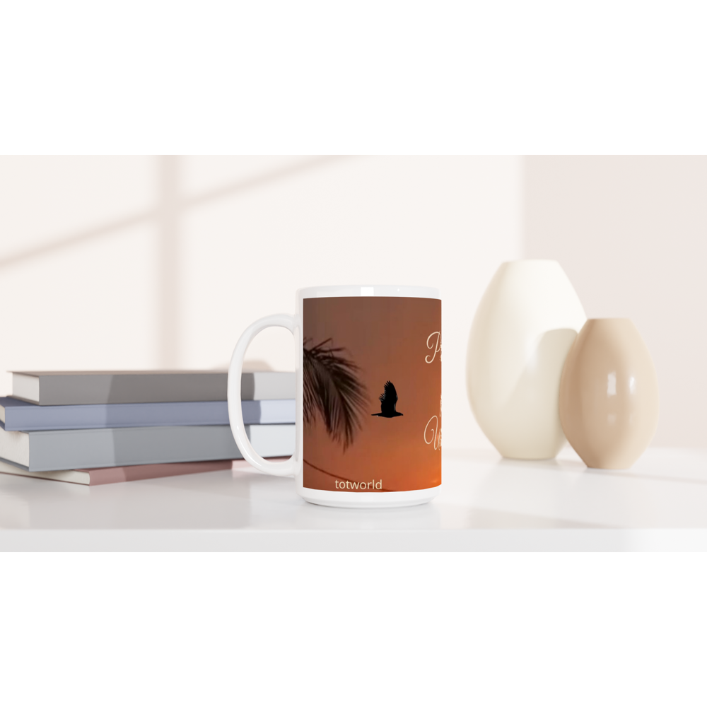 White 15oz Ceramic Mug