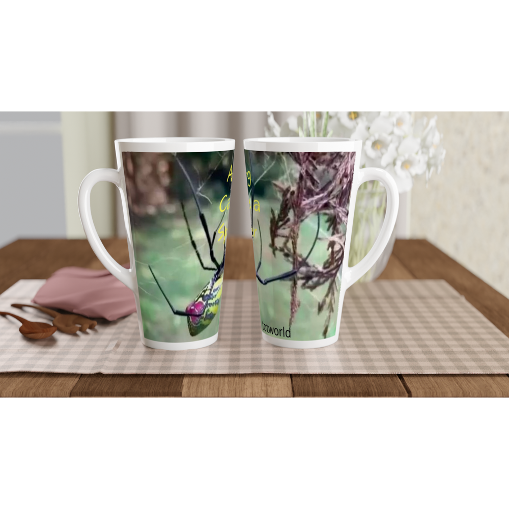 White Latte 17oz Ceramic Mug