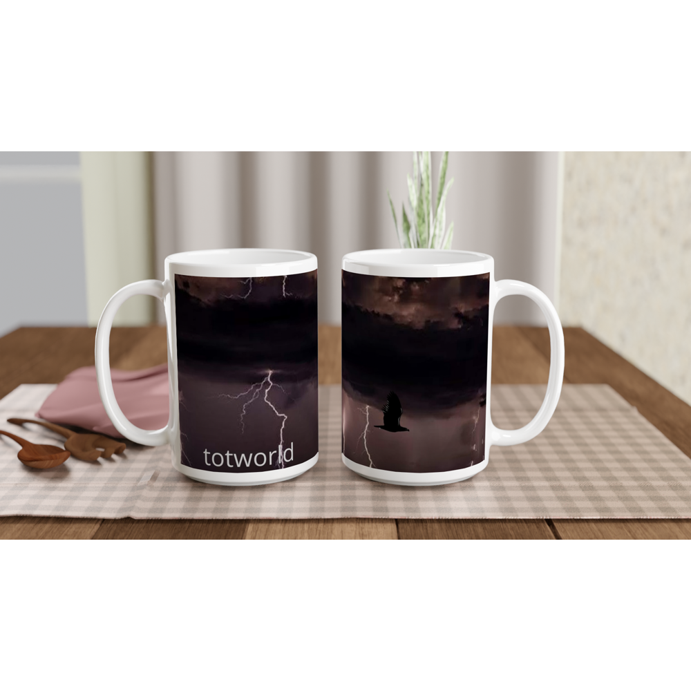 White 15oz Ceramic Mug