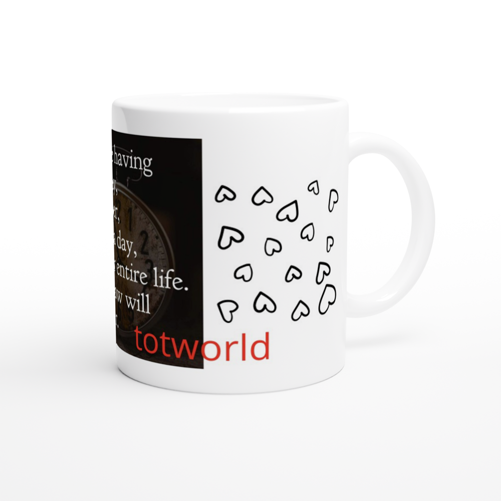 White 11oz Ceramic Mug