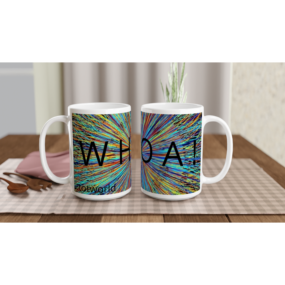 White 15oz Ceramic Mug