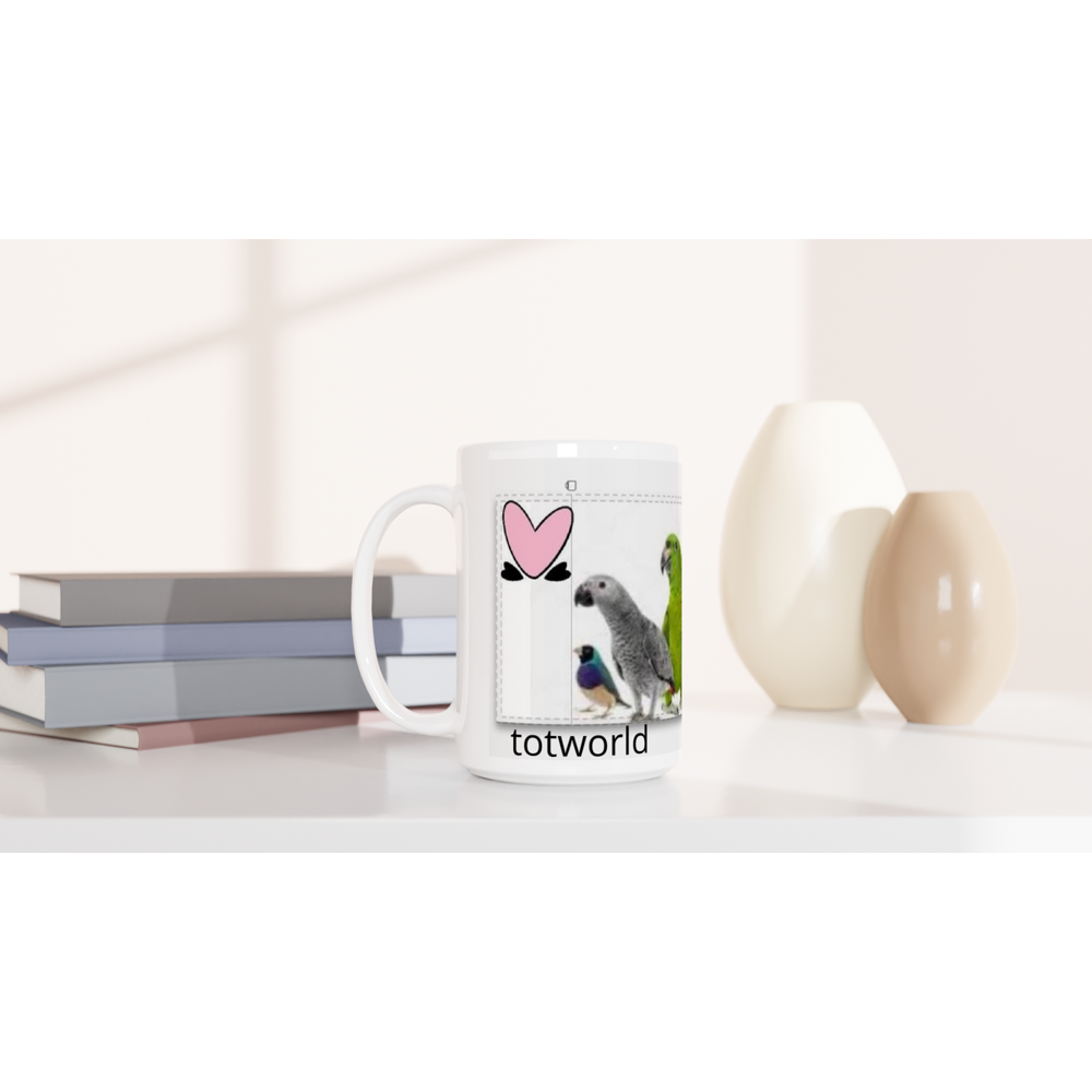 White 15oz Ceramic Mug