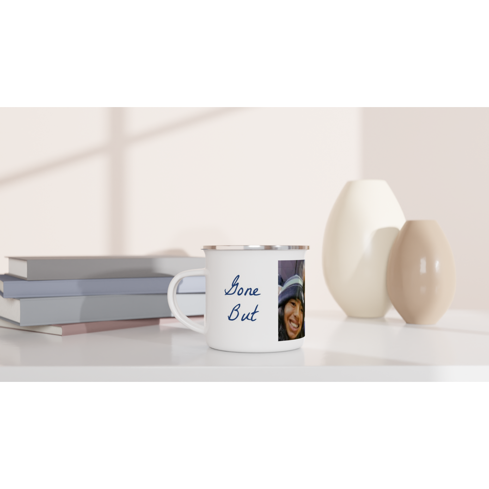 White 12oz Enamel Mug