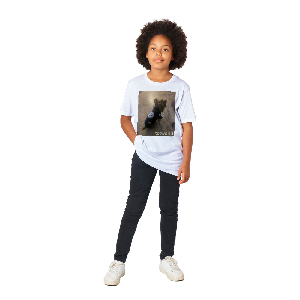Organic Kids Crewneck T-shirt