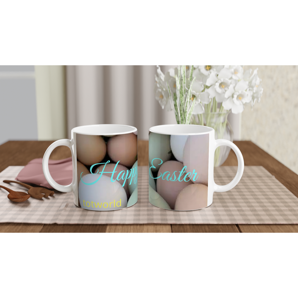 White 11oz Ceramic Mug