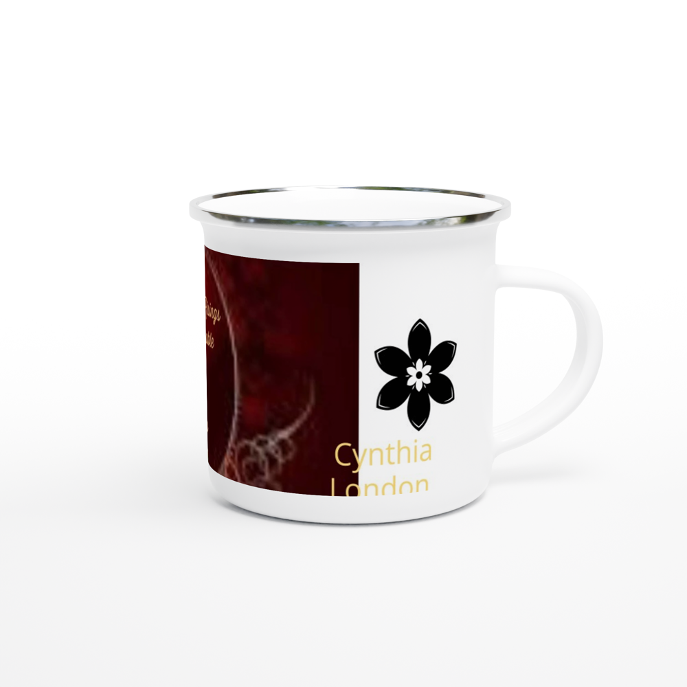 White 12oz Enamel Mug
