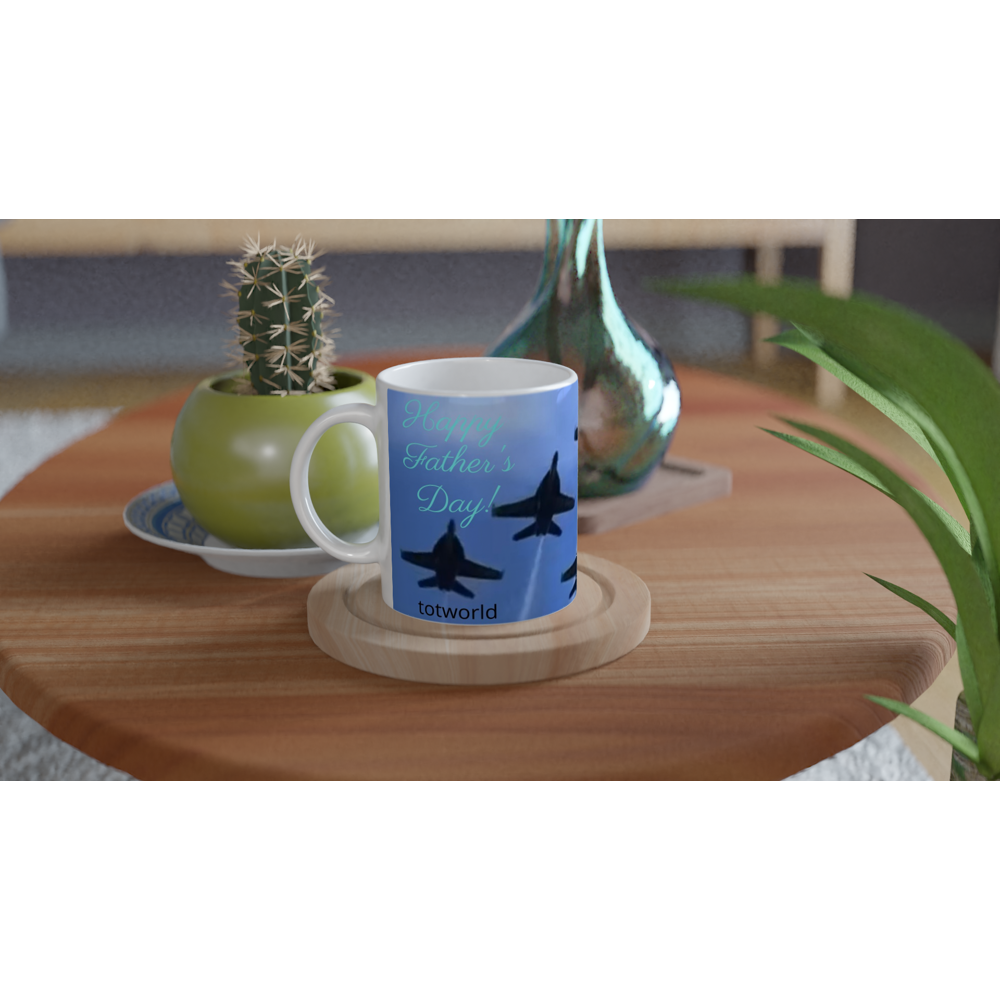 White 11oz Ceramic Mug