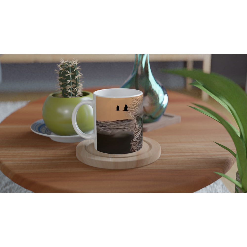 White 11oz Ceramic Mug