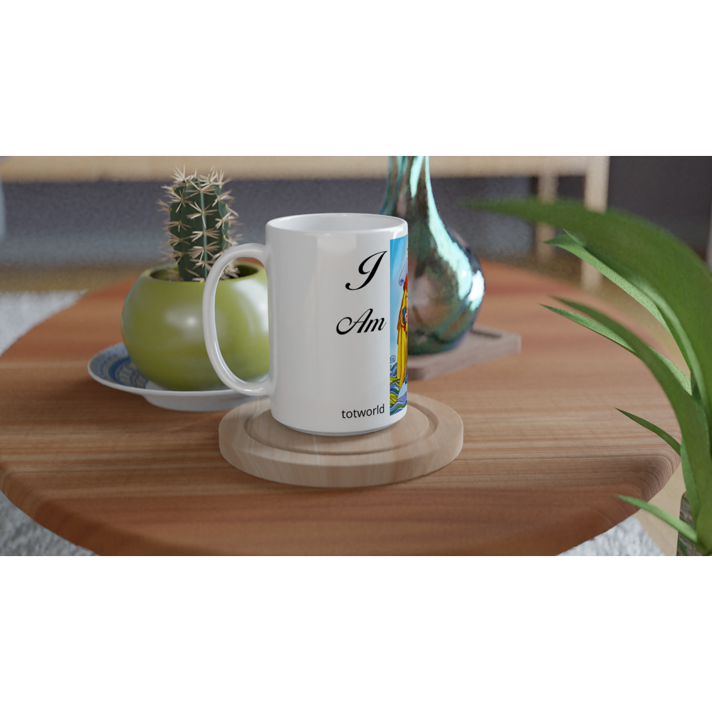 White 15oz Ceramic Mug