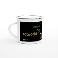 White 12oz Enamel Mug