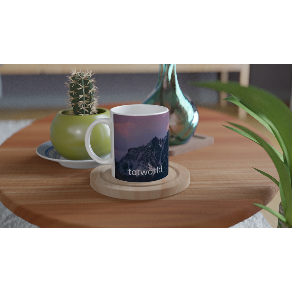 White 11oz Ceramic Mug