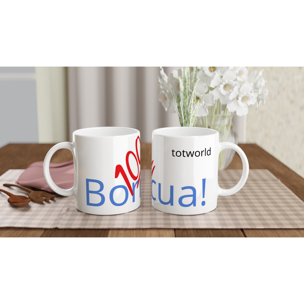 White 11oz Ceramic Mug