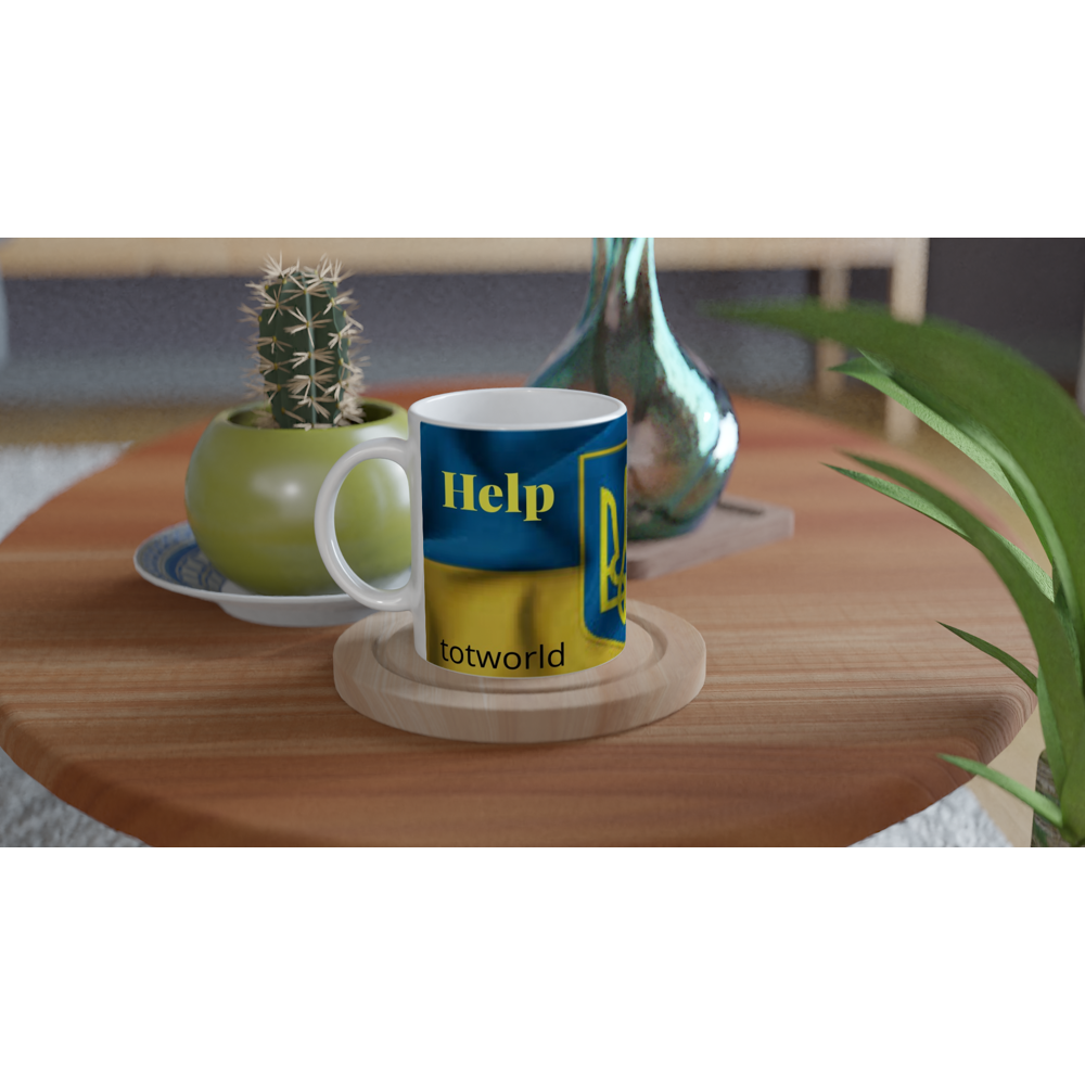 White 11oz Ceramic Mug