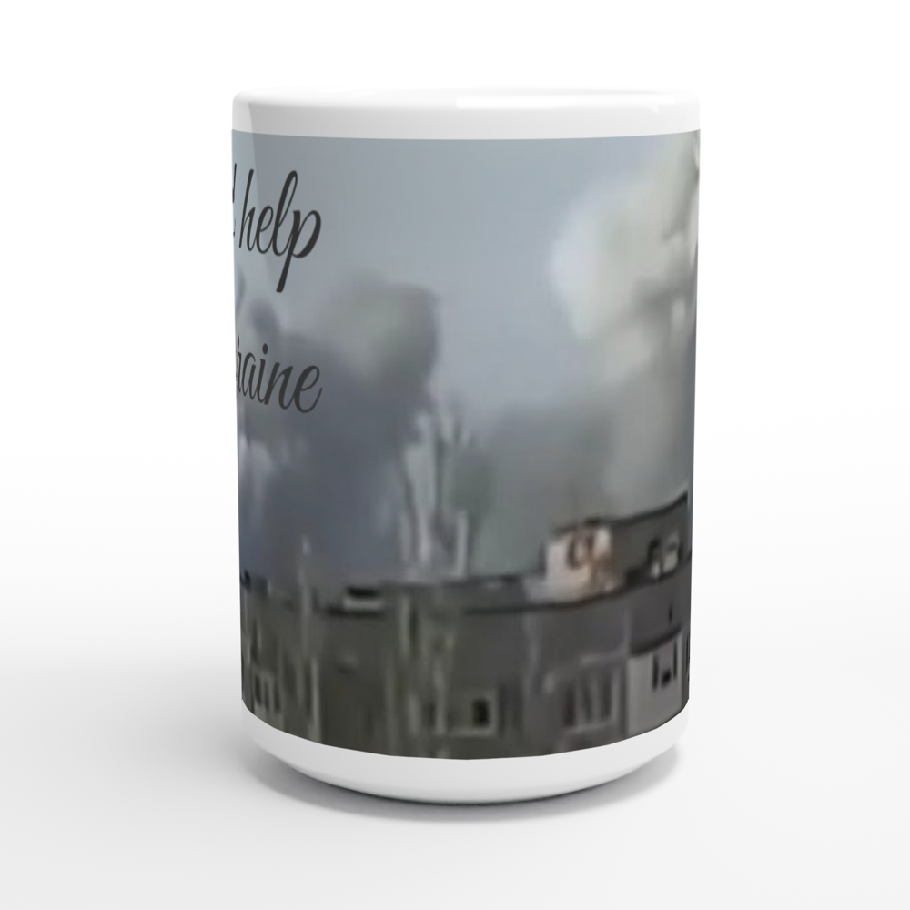 White 15oz Ceramic Mug