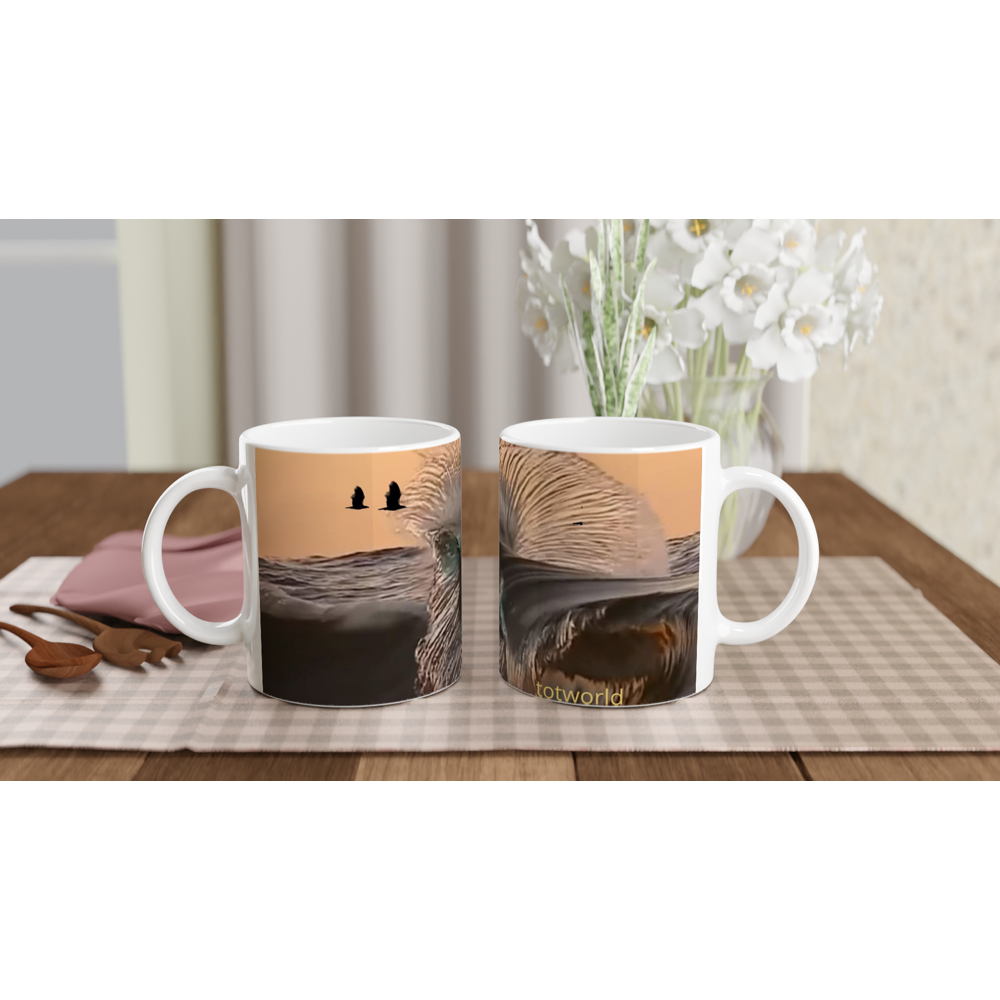 White 11oz Ceramic Mug