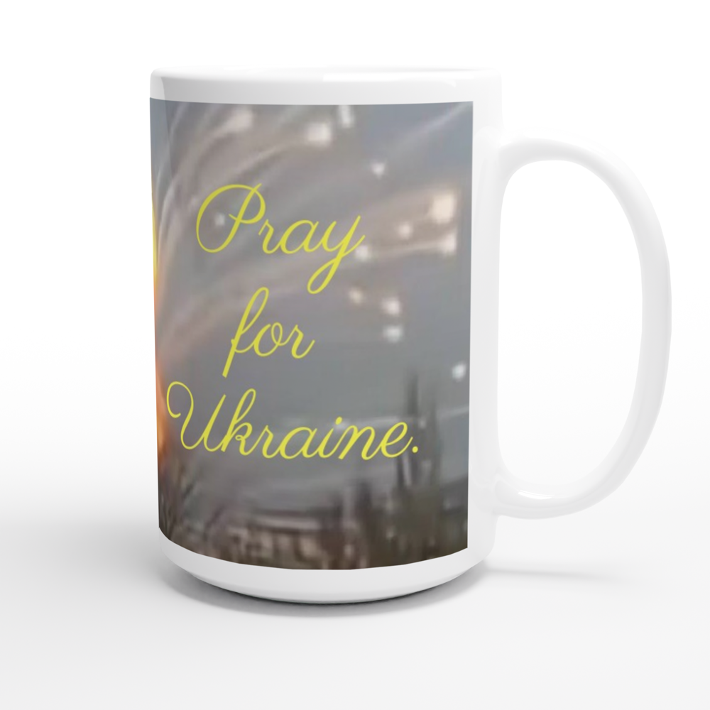 White 15oz Ceramic Mug
