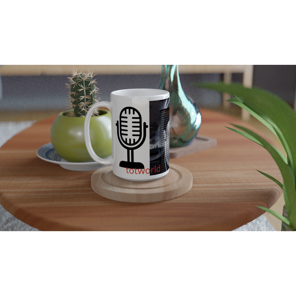 White 15oz Ceramic Mug
