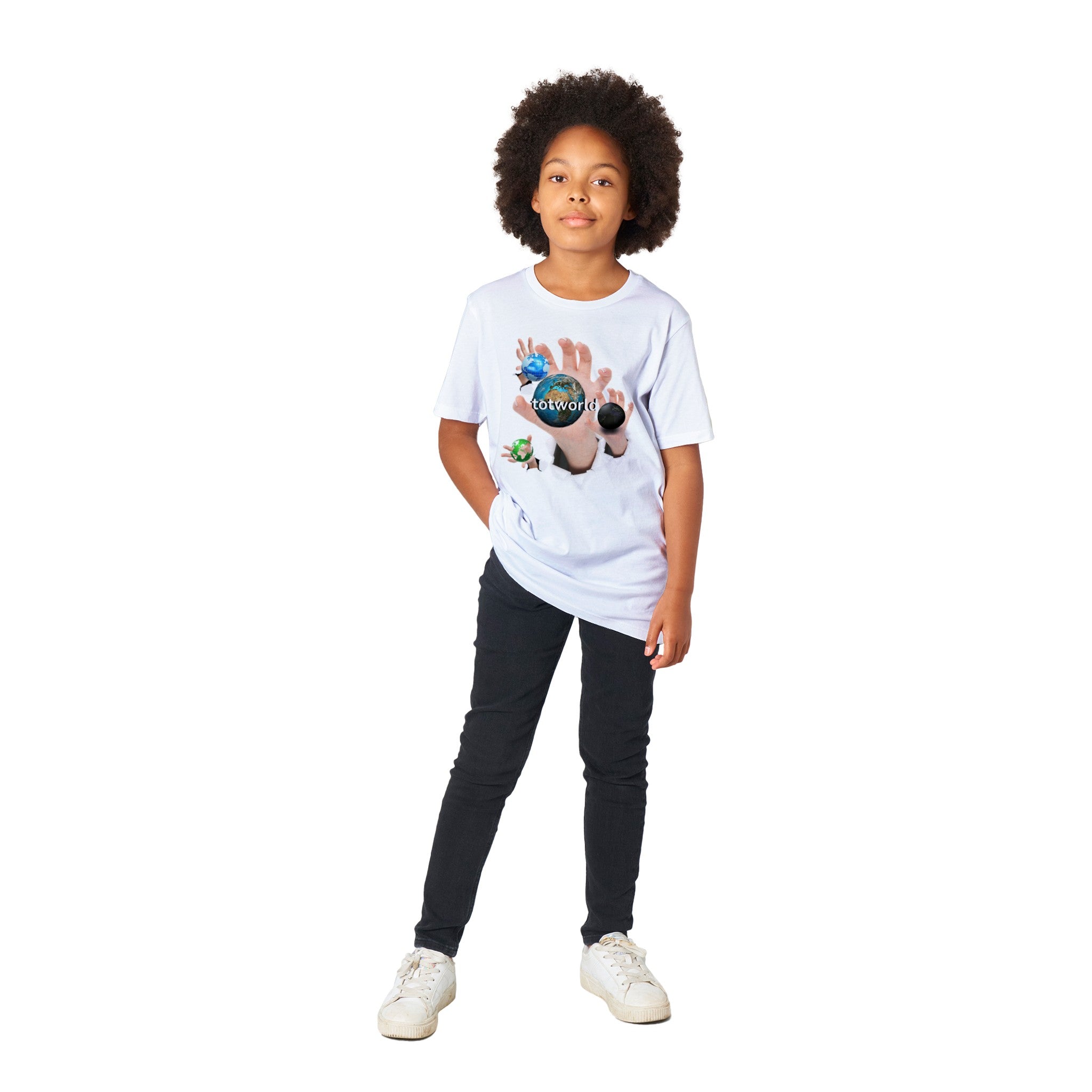 Organic Kids Crewneck T-shirt