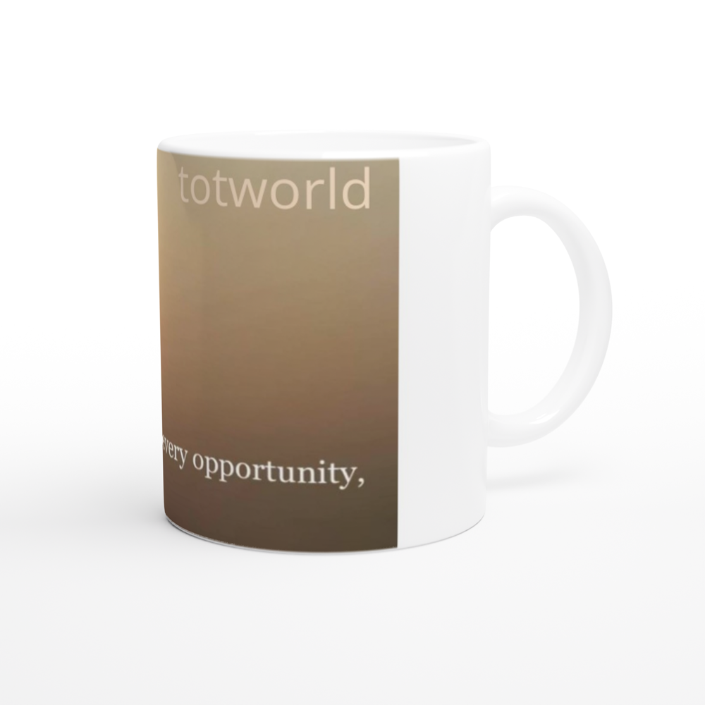 White 11oz Ceramic Mug